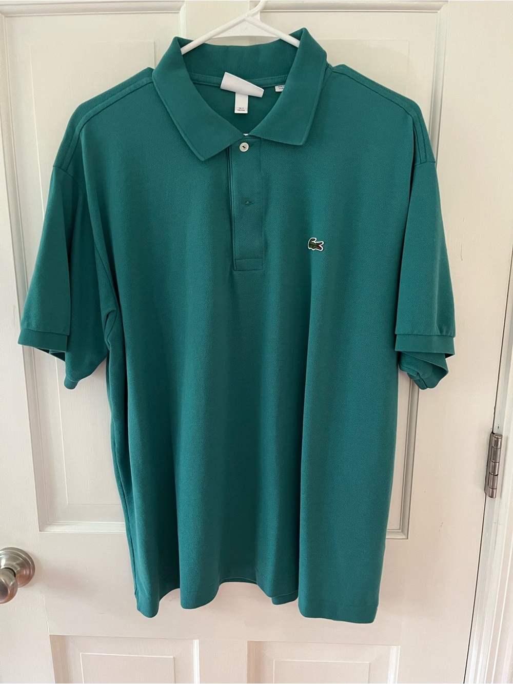 🌟Lacoste Green Classic Polo Shirt Size XXL Washed Never Worn!